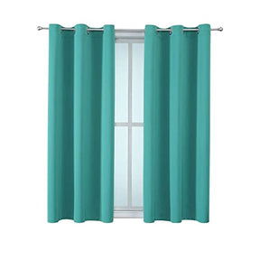 ChrisDowa Grommet Blackout Curtains for Bedroom and Living Room.