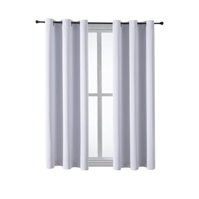 ChrisDowa Grommet Blackout Curtains for Bedroom and Living Room.