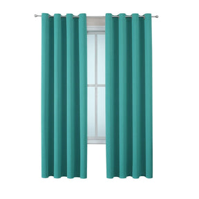 ChrisDowa Grommet Blackout Curtains for Bedroom and Living Room.