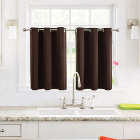 ChrisDowa Grommet Blackout Curtains for Bedroom and Living Room.