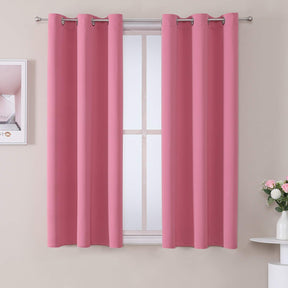 ChrisDowa Grommet Blackout Curtains for Bedroom and Living Room.