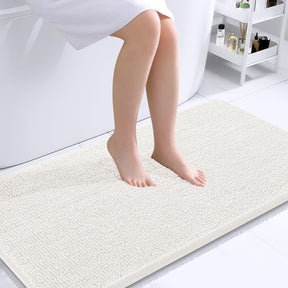 Bathroom Rugs, Extra Soft Absorbent Chenille Bath Rugs, Home Decor Accessories.