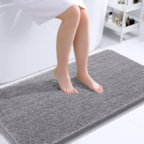 Bathroom Rugs, Extra Soft Absorbent Chenille Bath Rugs, Home Decor Accessories.