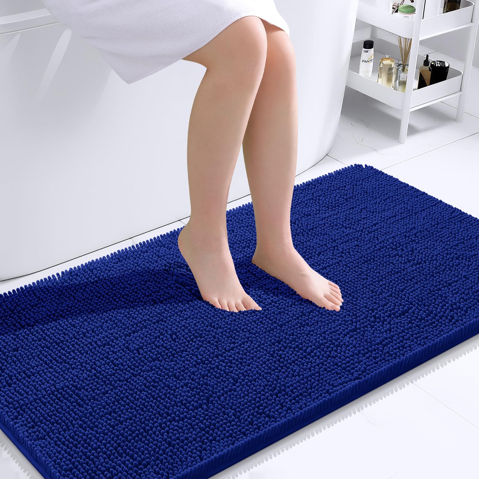 Bathroom Rugs, Extra Soft Absorbent Chenille Bath Rugs, Home Decor Accessories.