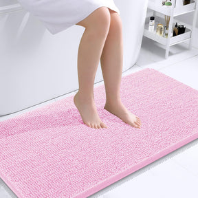 Bathroom Rugs, Extra Soft Absorbent Chenille Bath Rugs, Home Decor Accessories.