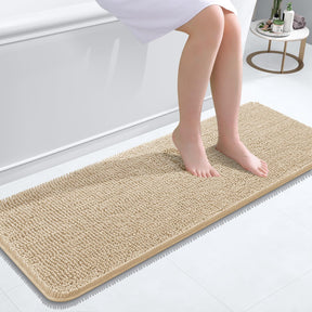 Bathroom Rugs, Extra Soft Absorbent Chenille Bath Rugs, Home Decor Accessories.