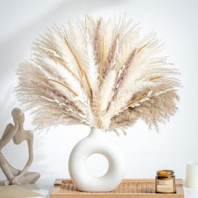 Natural Dried Pampas Grass Boho Home Decor Bouquet Phragmites Dried Flowers. 💥Flash Sale 💥