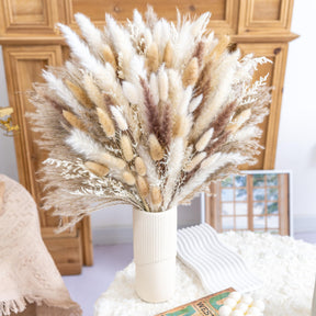 Natural Dried Pampas Grass Boho Home Decor Bouquet Phragmites Dried Flowers. 💥Flash Sale 💥