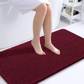 Bathroom Rugs, Extra Soft Absorbent Chenille Bath Rugs, Home Decor Accessories.