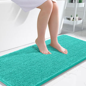 Bathroom Rugs, Extra Soft Absorbent Chenille Bath Rugs, Home Decor Accessories.