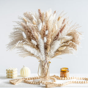 Natural Dried Pampas Grass Boho Home Decor Bouquet Phragmites Dried Flowers. 💥Flash Sale 💥