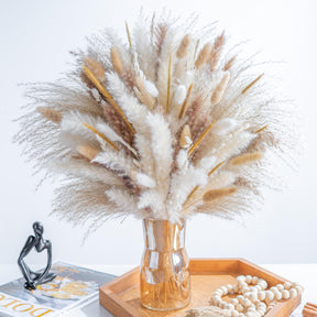 Natural Dried Pampas Grass Boho Home Decor Bouquet Phragmites Dried Flowers. 💥Flash Sale 💥