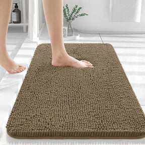 Bathroom Rugs, Extra Soft Absorbent Chenille Bath Rugs, Home Decor Accessories.