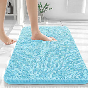 Bathroom Rugs, Extra Soft Absorbent Chenille Bath Rugs, Home Decor Accessories.